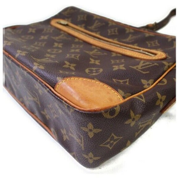 Auth Louis Vuitton Crossbody Bag Brown #6471L30 - Picture 5 of 9